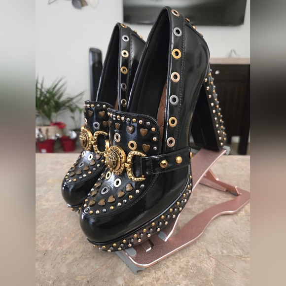 Kurt Geiger London Mansion Stud Loafer Pumps. SIZE 41 - Picture 3 of 10